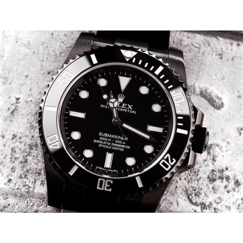 rolex submariner schwarz ohne datum